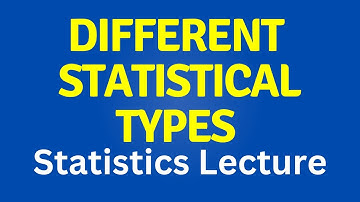 Understanding the Different Types of Statistical Analysis |Statistics lecture |@Educational Hub