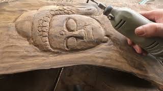 From Ruins to Reverence: The Buddha Carved from War