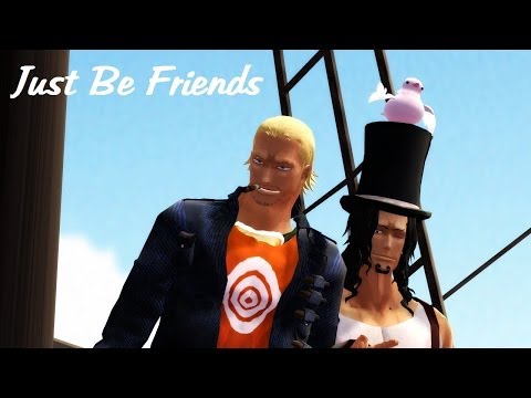 【MMDワンピ】ルッチとパウリーでJust Be Friends【ルッチ誕】