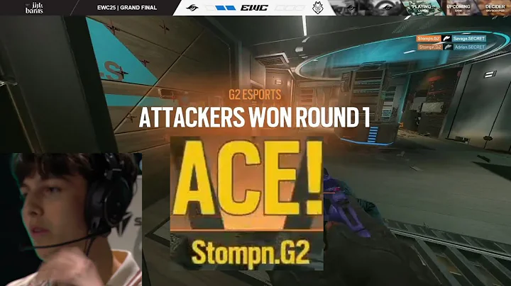 Stompn *WILD* 1v5 ACE vs. SECRET in EWC25 GRAND FINALS
