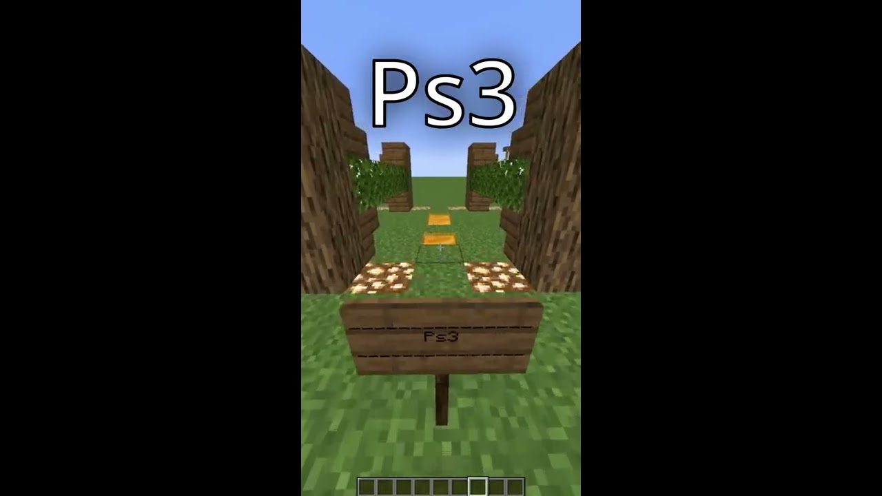 Ps1 Vs Ps2 Ps3 Ps4 Ps5 Minecraft