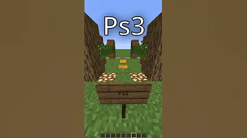 Ps1 Vs Ps2 Vs Ps3 Vs Ps4 Vs Ps5 Minecraft 