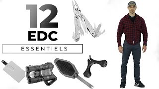 12 objets essentiels EDC pour la survie urbaine avec Michael Illouz & Protegor