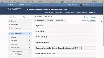 How to Rearrange Module and Topics