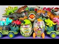 Jurassic World Unboxing Review Asmr Colorful Dinosaur T-rex Spinosaurus Triceratops Brachiosaurus