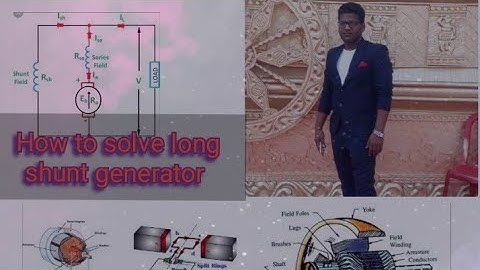 How to solve long shunt generator problems