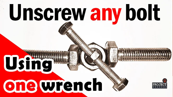 Unscrew any bolt using any wrench!  | tool hacks | tool tricks