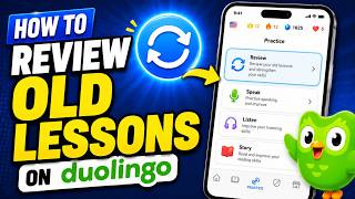 How to Review Old Lessons on Duolingo 🔁 [New 2026 Update]