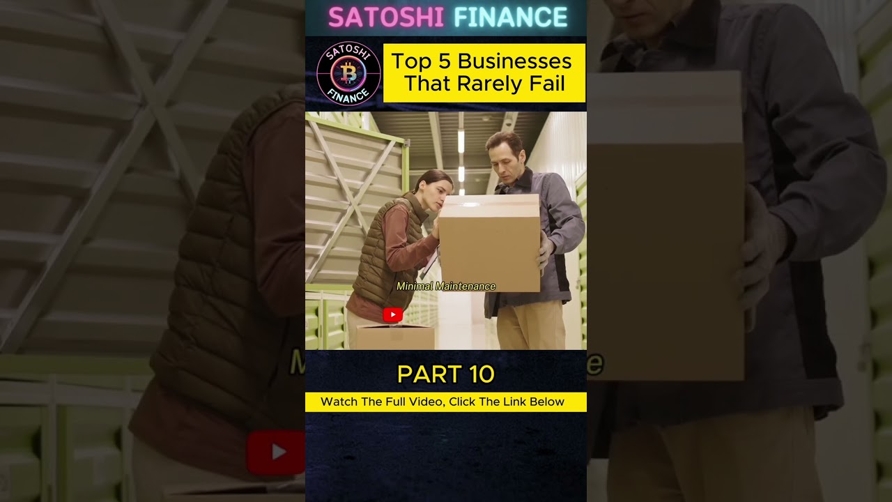 Why These 5 Businesses Are Practically Bulletproof: A Must-Watch for Aspiring Entrepreneurs