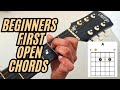 Beginners guitar lessons A ,E major, D minor chords | easy guitar lessons for beginners 
