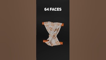 3D Cloth Simulation Satisfying Twist Text 🤯 #shorts #clothsimulation #blender #blender3d #Satisfying