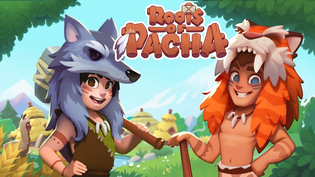 Caves, Caves and Puzzles!! MULTIPLAYER STONE AGE LIFE SIMULATOR - Roots of Pacha Pt. 05