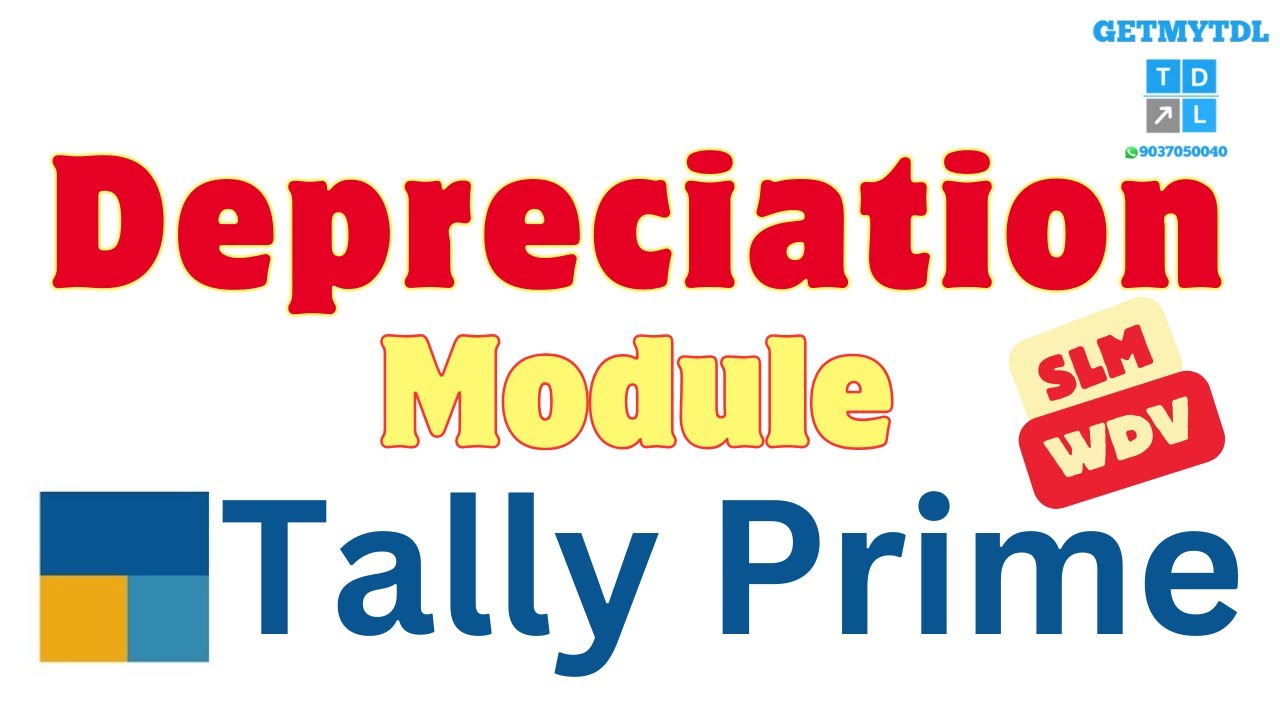 Tally Depreciation Depreciation Entry in Tally Prime tally fixed assets fixed Assets Entry tally