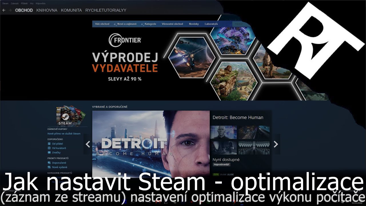 Jak upravit Steam?