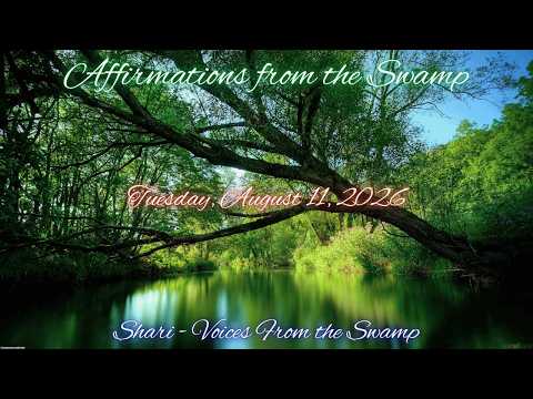 Affirmations from the Swamp for Tuesday August 11 2026