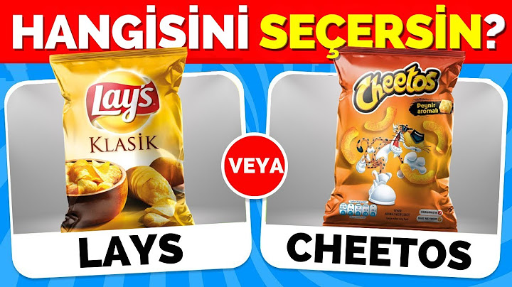 Hangisini Tercih Edersin? Atıştırmalıklar 🍟🍫 & Abur Cubur Özel 🍕🍭