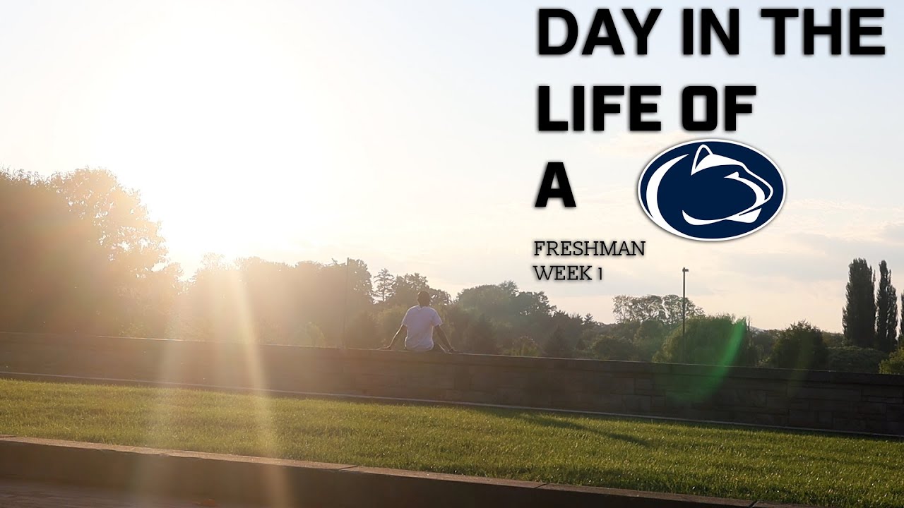 Day In The Life of A Penn State Freshman - Week #1 SYLLY Week - YouTube