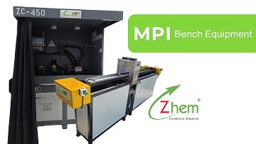 Magnetic Particle Inspection MPI Bench Equipment for Aerospace Applications