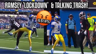 Jalen Ramsey ‘SHUT DOWN’ Kyle Pitts & Drake London 🔥 (WR Vs CB) Falcons Vs Rams 2022 highlights