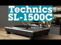 Technics SL-1500C direct-drive turntable with phono preamp | Crutchfield