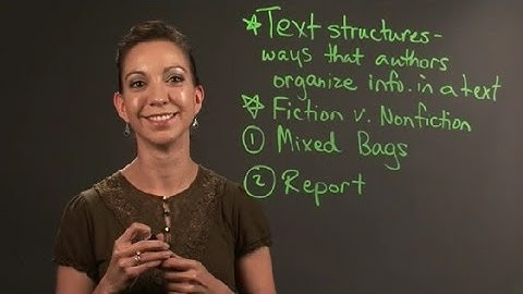 Activities for Text Structure for Kids : English & Writing Lessons
