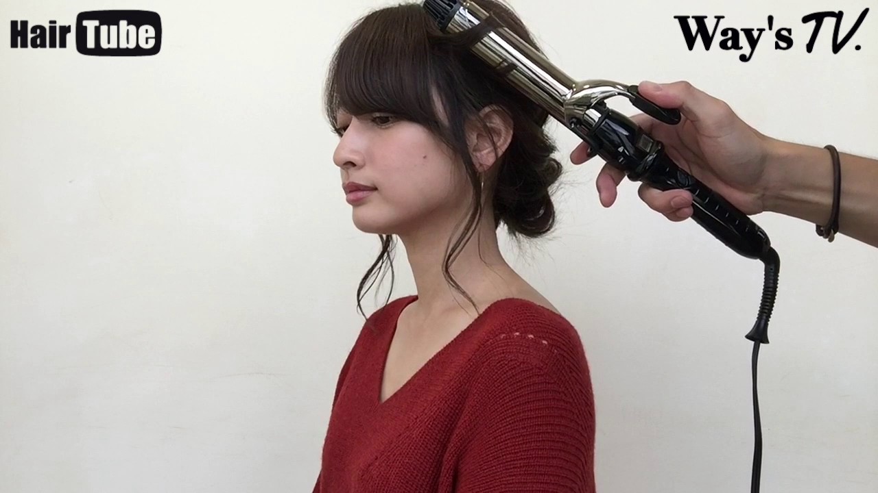 3分で習得！今すぐできる☆簡単ゆるシニヨンヘアアレンジ☆【Way'sTV