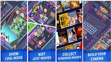 Idle Cinema Empire Tycoon - (Early Access/Offline) Gameplay