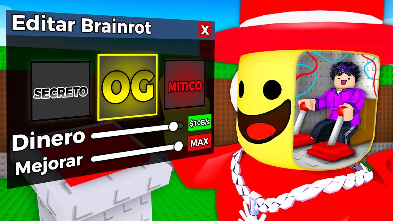 Controlo a SAMMY para MODIFCAR Brainrots OG?! en Steal a Brainrot