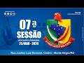 7ª Sessão Ordinária - CMMN/RO (23/03/2026)
