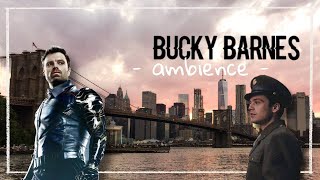You're in Bucky Barnes' apartment (music, walking, page flicking, writing) black screen