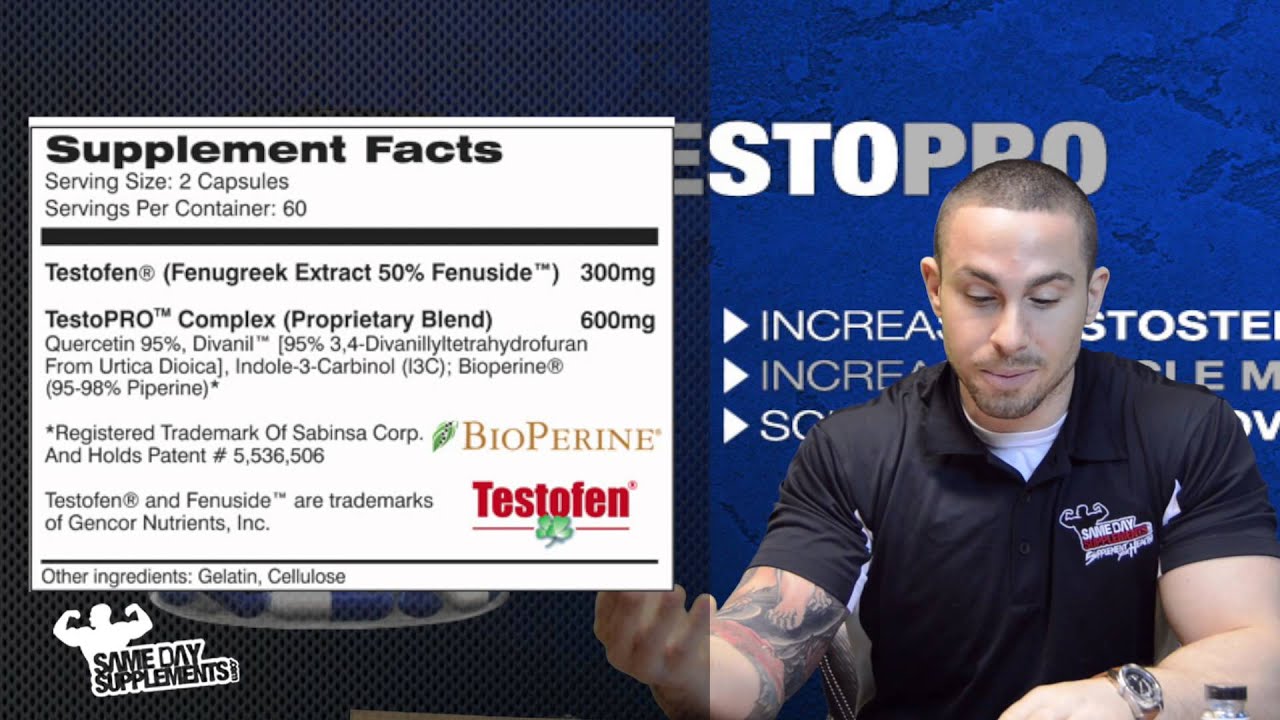 AI Sports TestoPro Review Testosterone Booster - YouTube