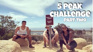 5 Peak Challenge | Part Two | Did We Make It?! | Vegan Eats
