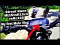 R15v3 vs mt15 vs rc125 street race my first moto vloging   please subscribe  support me 