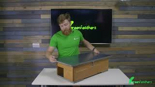 Handmade Wooden Hedgehog Feeder Box | How Does It Work?