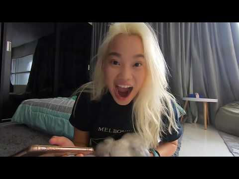 NHUỘM TÓC VÀNG XEM PHẢN ỨNG CỦA MẸ | Magda Nguyen