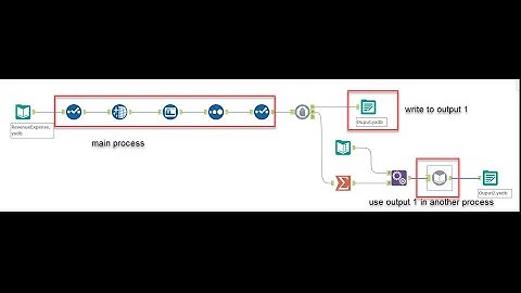 Using An Output as An Input in Alteryx