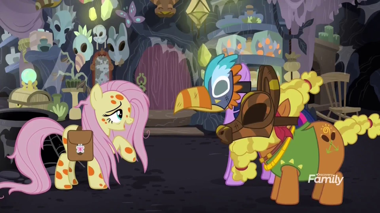 Fluttershy catches Swamp Fever - YouTube