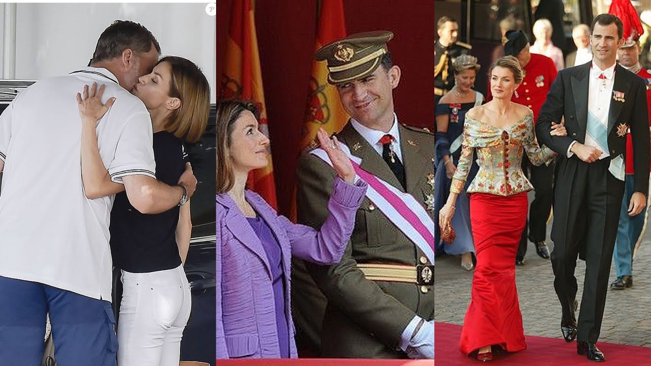 Most Gorgeous Royal Queen Letiza 👑 Famous Queen Letiza Romantic Photo World Top Couple ❤️