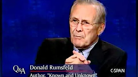 Q&A: Donald Rumsfeld