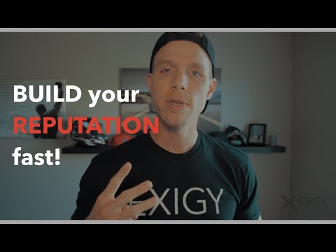 3 ways to BUILD your REPUTATION TODAY