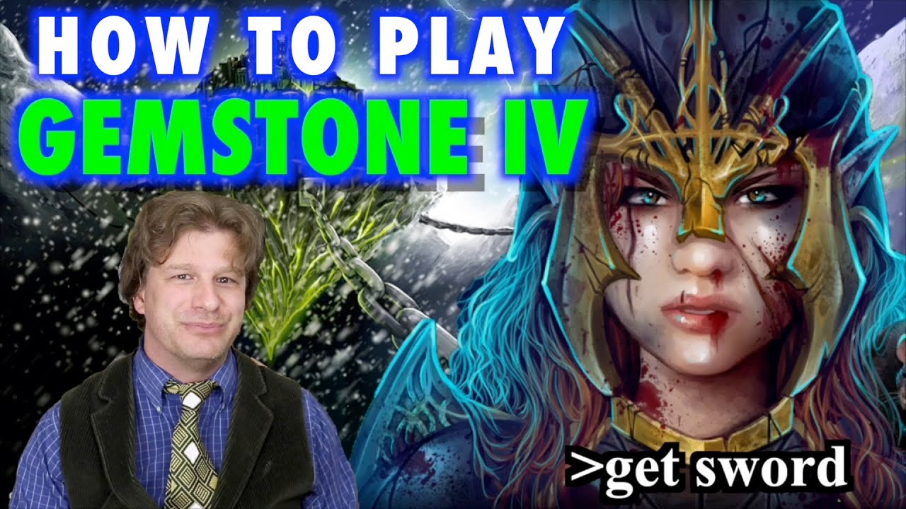 How To Play Gemstone IV: A Text Adventure Game - YouTube