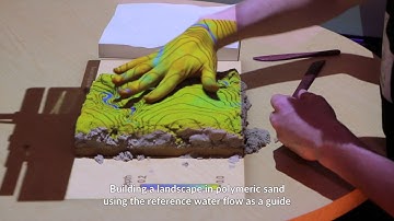 3D modeling with Tangible Landscape