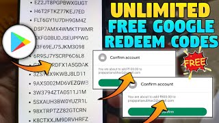 100% Free Google Play Redeem Code | Free Redeem Code | How To Get Free Redeem Code | Redeem Code App