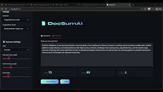 Group 32 -Project:10 AI- POWERED DOCUMENT SUMMARIZATION SYSTEM