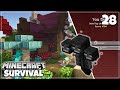 Fighting the Wither | Minecraft 1.16 Survival Let's Play