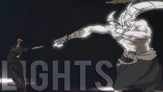 Sukuna VS Mahoraga | BLU-RAY 4K | additional scenes 「Jujutsu Kaisen AMV」- LIGHTS Resimi