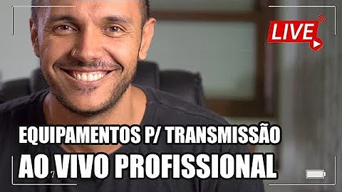 O que preciso para fazer uma live profissional?