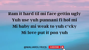 VYBZ KARTEL ft SHEBA - LIKE CHRISTMAS "XMAS" (LYRICS) | @MALIAROLYRICS