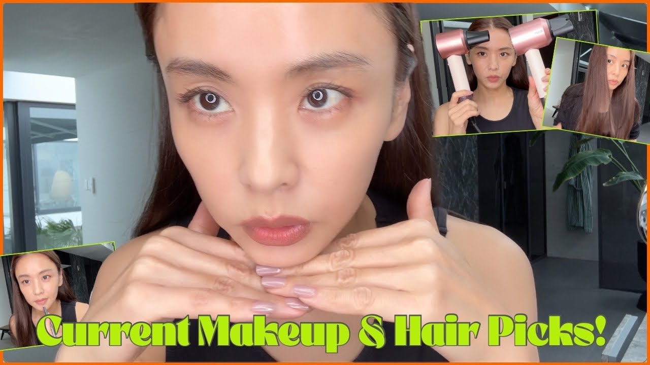 【GRWM】最近のあれこれ話しながら。ダイソン新製品&最新メイク