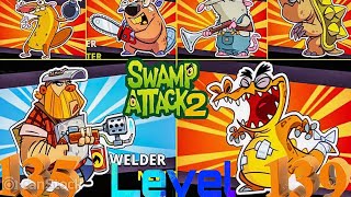 Swamp Attack 2 | Best Mobile Adeventure Game | Level 135-139 | [1080p 60FPS] GAMEPLAY